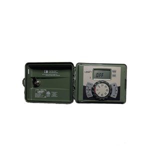 Orbit 6-Station Outdoor Swing Panel Sprinkler System Timer , Green